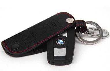 Чехол - брелок для BMW3/BMW5 из натуральной кожи