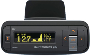 Бoртовой компьютер Multitronics VG1031GPL (желтый дисплей) для автомобилей ZX Auto