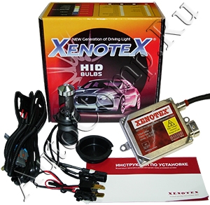 Комплект би-ксенона Xenotex H4 H/L (5000K)