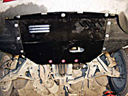 Защита картера GREAT WALL Hover -с новой рамой V-2,4 защита КПП и РК сталь 3мм (2008-) (28.1435)