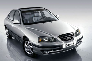 Защита передних фар прозрачная Hyundai Elantra 2003- (EGR3526)