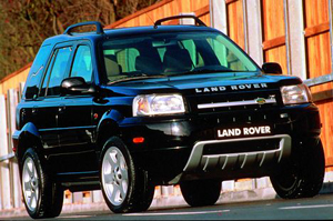 Защита передних фар прозрачная Land Rover Freelander 1998- (221060)