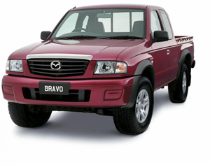 Защита передних фар позрачная Mazda B-SERIES 2002- (223030)
