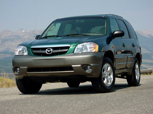 Защита передних фар позрачная Mazda Tribute 2001- (223020)