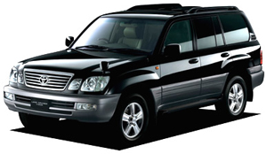 Защита передних фар прозрачная Toyota Land Cruiser 100 2005- (239220)