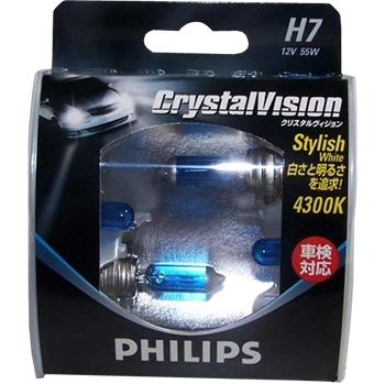 Галогенные лампы Philips H7 Crystal Vision (4300K) (2шт.)