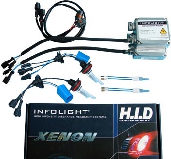 Комплект ксенона Infolight 9007 (HB5) (4300K) + галоген