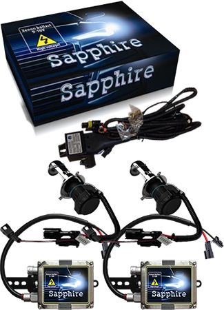 Комплект би-ксенона Sapphire 9004 (HB1) H/L (6000К)