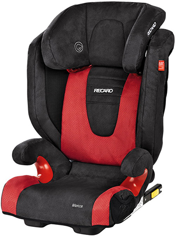 Детское кресло RECARO Monza Seatfix (материал верха Trendline Bellini Cherry/Black)