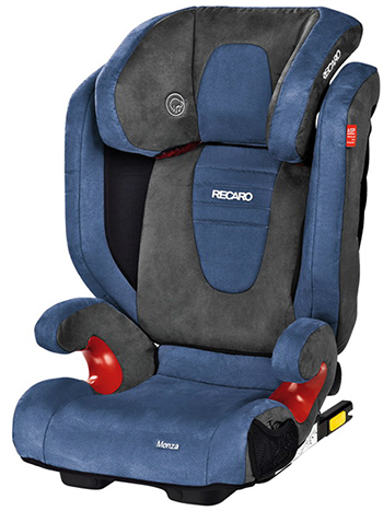 Детское кресло RECARO Monza Seatfix (материал верха Trendline Bellini Shadow/Blue)