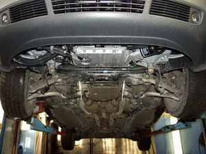 Защита картера AUDI A4 V6 V-2,6; 2,8 Quattro (1995-2000-) (02.0226)