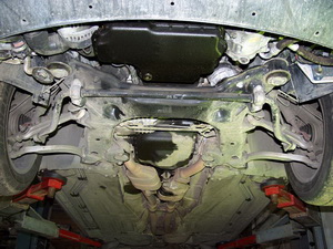 Защита картера AUDI A8 V-3,7; 4,2 (1994-1999) (02.0085)