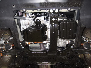 Защита картера CHRYSLER Sebring V-2,4 сталь 3мм (2007-) (04.1242)