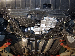 Защита картера HONDA CR-V II Нержавейка (07/2002-2006) (09.0034)