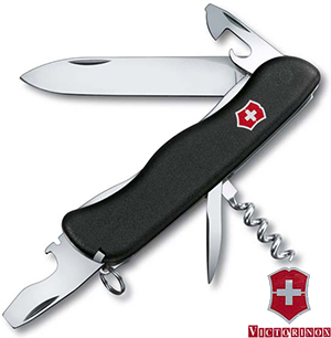 Солдатский армейский нож Victorinox Nomad (black) 0.8353.3