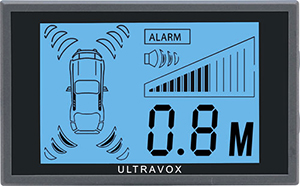Парктроник (парковочный радар) ULTRAVOX L-308 Color Voice на 8 датчиков